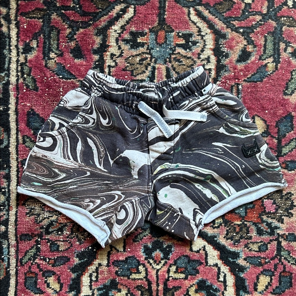 Munsterkids Marble Swirl Shorts 3Y